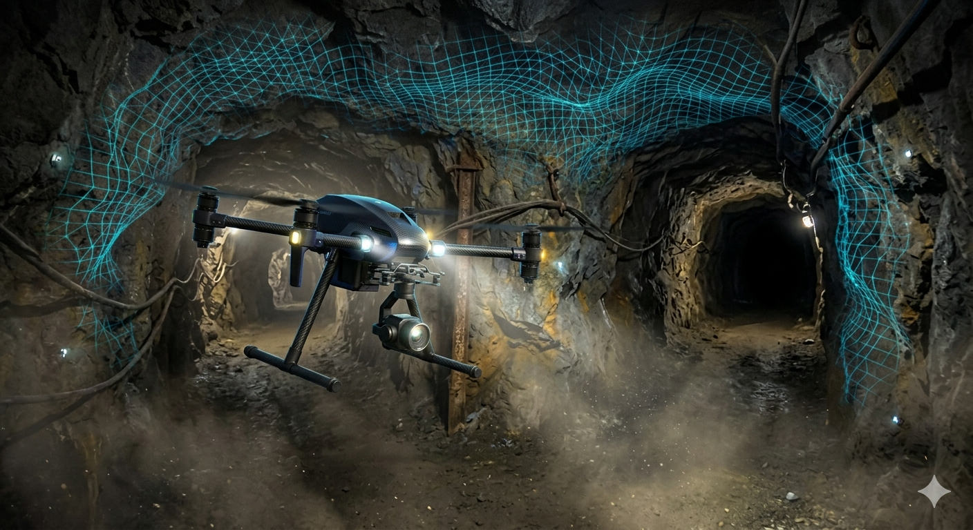 Autonomous Drones in Mapping in GPS-Denied Terrain